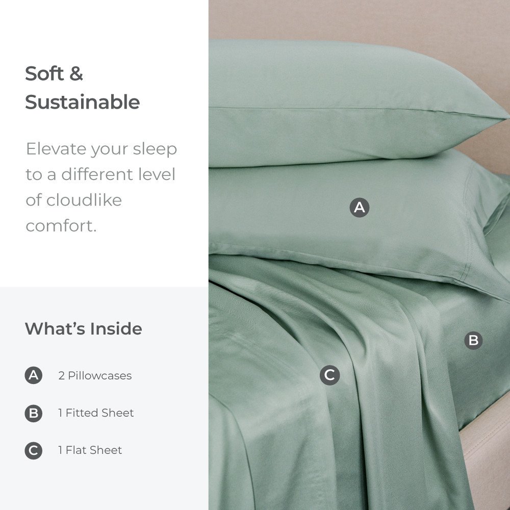What's inside the Cariloha bamboo sheet set